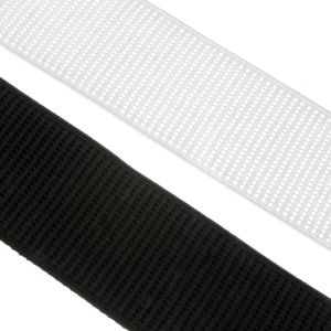 Stretch Trim - Ribbed Elastic - 38mm wide (Price per 1m) From $7.00