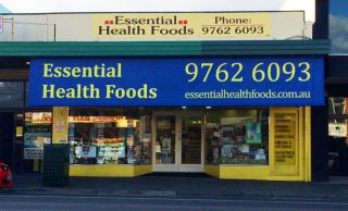 naturist stores melbourne Essential Health Foods